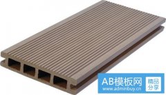 塑木地板的顏色傾向于打造自然親切感覺